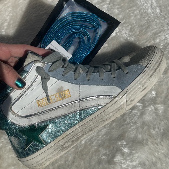 GGDB teal croc slides - Picture 12 of 16